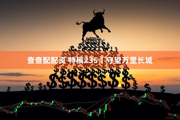 查查配配资 特稿235丨守望万里长城